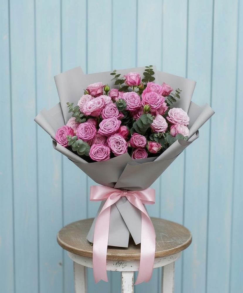 Букет цветов из: Розы в Новоселье Ленинградская область