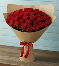 Букет Красные розы Милано в Новоселье Ленинградская область