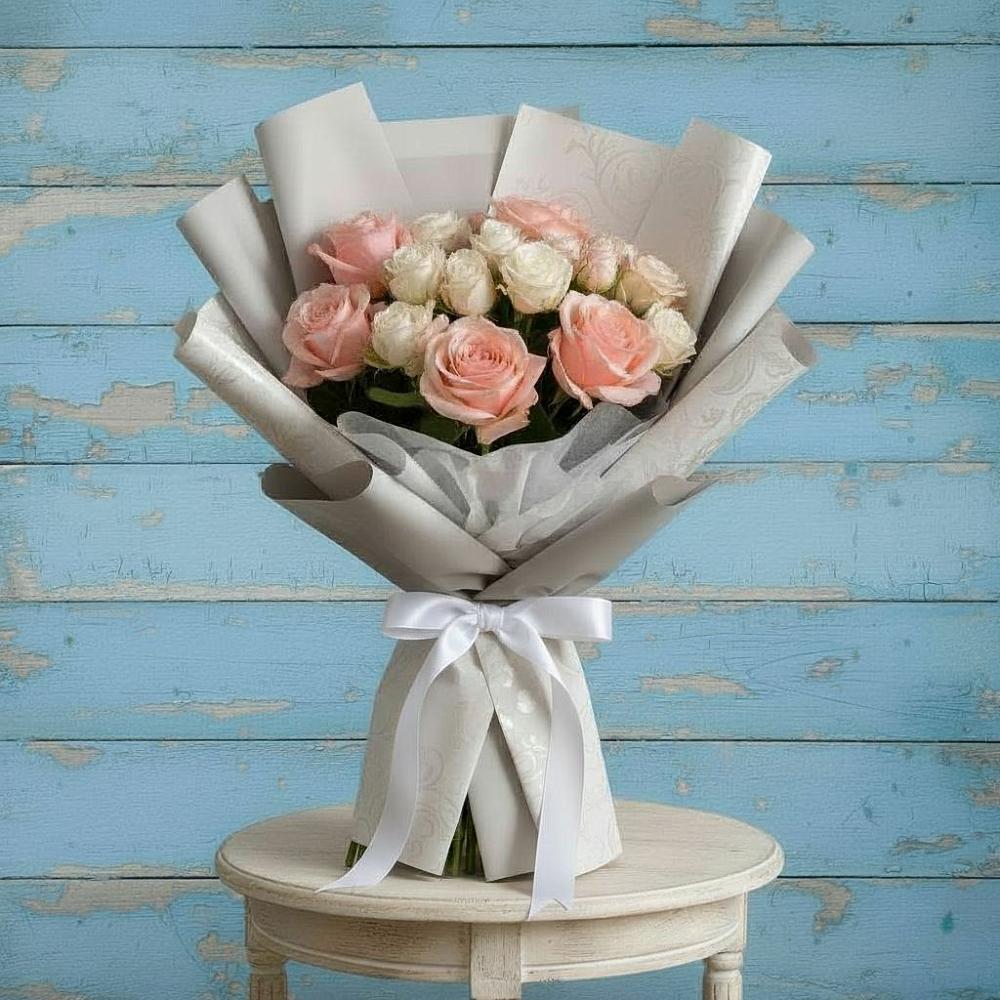 Букет цветов из: Розы в Новоселье Ленинградская область