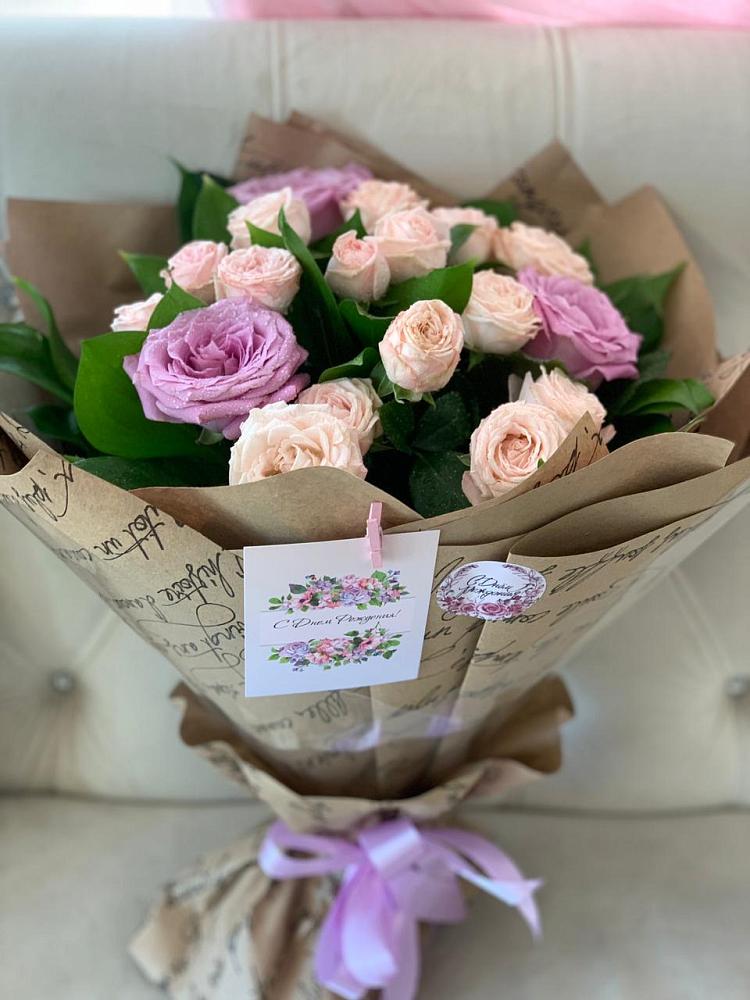 Букет цветов из: Розы в Новоселье Ленинградская область