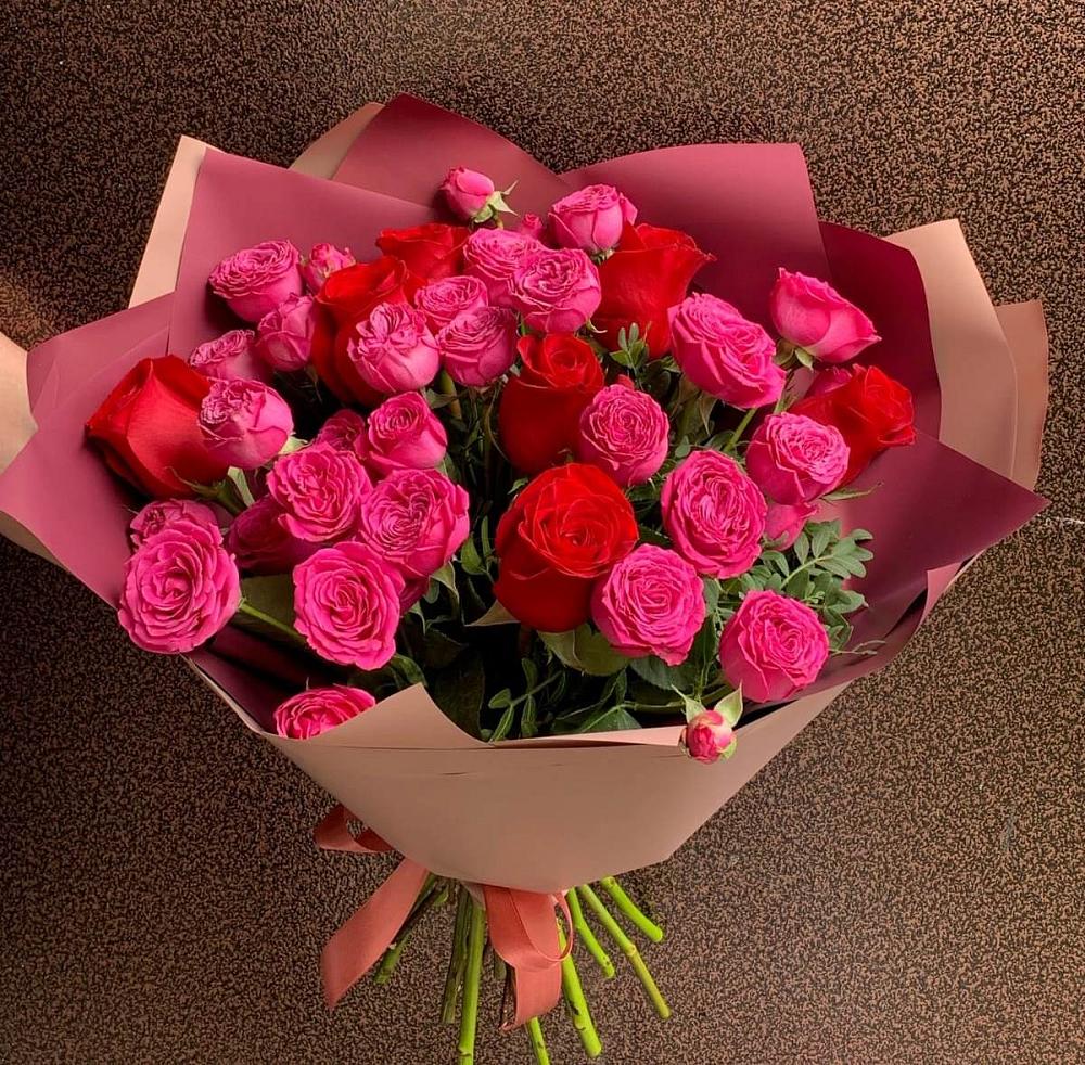 Букет В объятьях нежности в Новоселье Ленинградская область