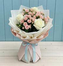 Букет цветов из:  Розы в Новоселье Ленинградская область
