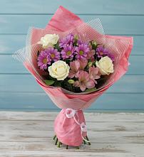 Букет цветов из:  Герберы в Новоселье Ленинградская область