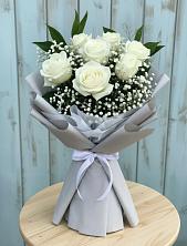 Букет цветов из:  Розы в Новоселье Ленинградская область