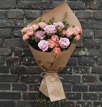 Букет цветов из:  Розы #REPLACE_PRED# Новоселье Ленинградская область