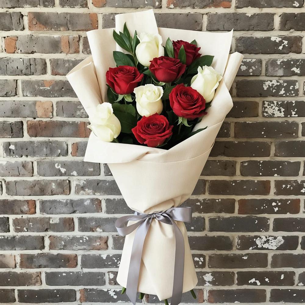 Букет цветов из: Розы в Новоселье Ленинградская область