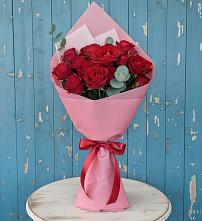 Букет цветов из:  Розы в Новоселье Ленинградская область