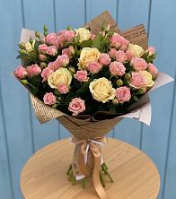 Букет цветов из:  Розы в Новоселье Ленинградская область
