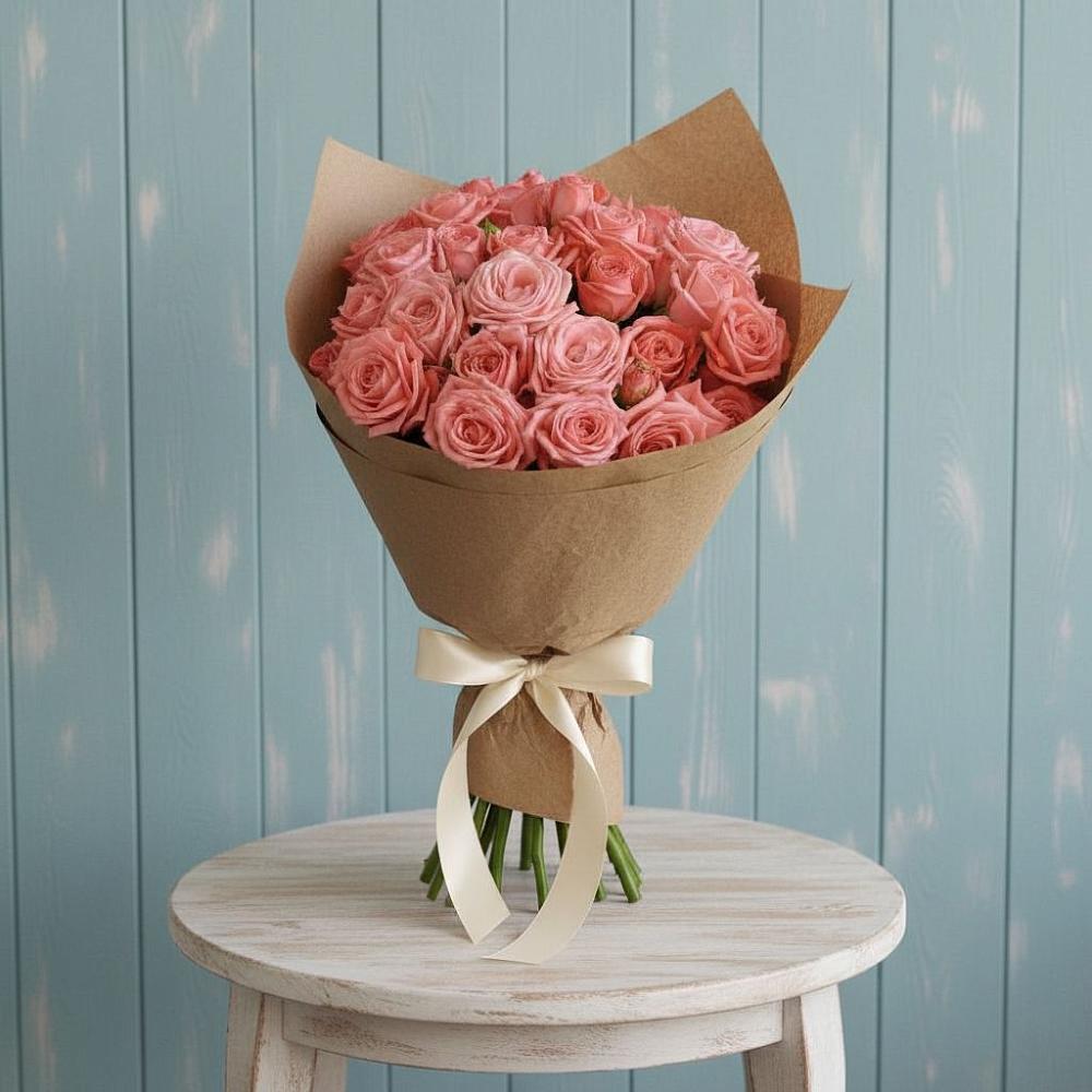 Букет цветов из: Розы в Новоселье Ленинградская область