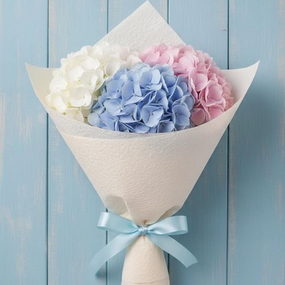 Букет цветов из: Гортензия в Новоселье Ленинградская область